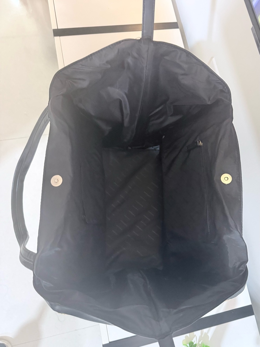 Versace Gold Tote with Black Trim - Picture 4 of 9
